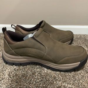 Men’s Dr. Scholl’s Vail Dark Tan size 10 wide width NWT